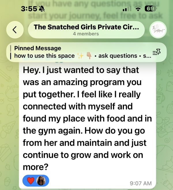 program transformation testimonial image from Quinn 