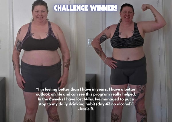 program transformation testimonial image from Jessie R.
