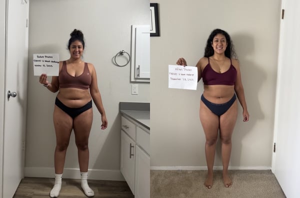 program transformation testimonial image from Araceli P