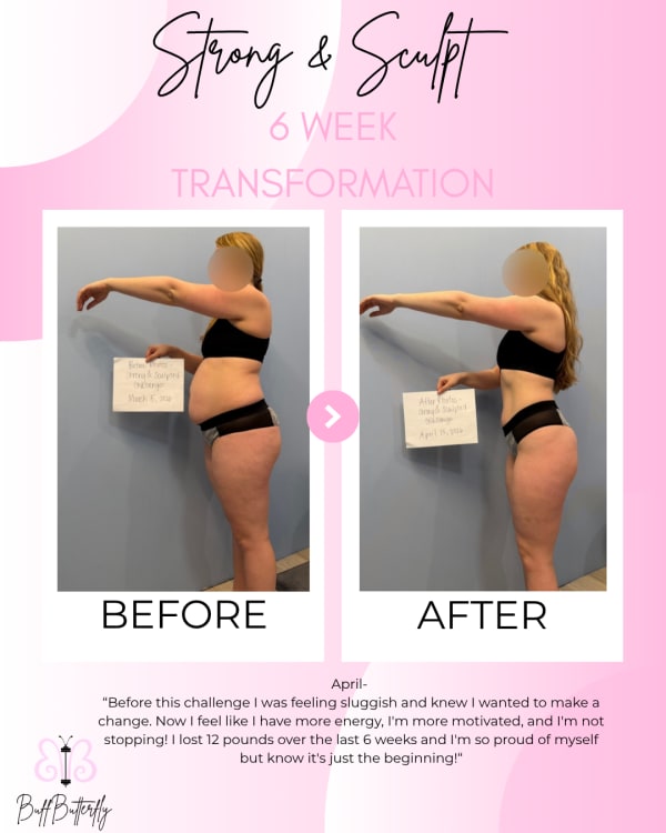program transformation testimonial image from April