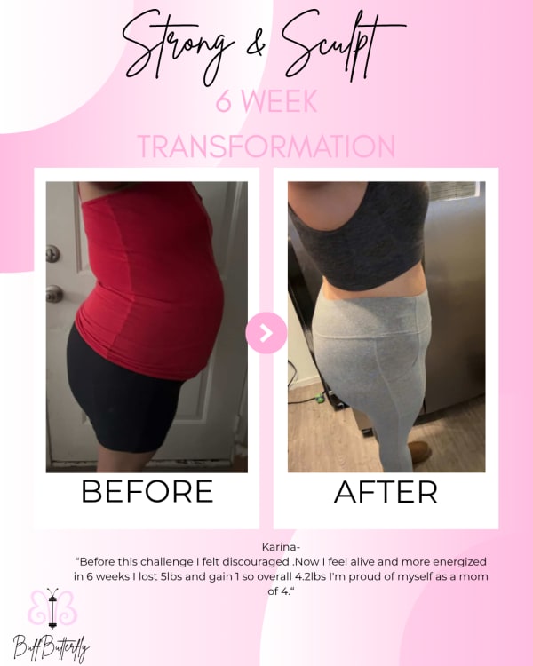 program transformation testimonial image from Karina