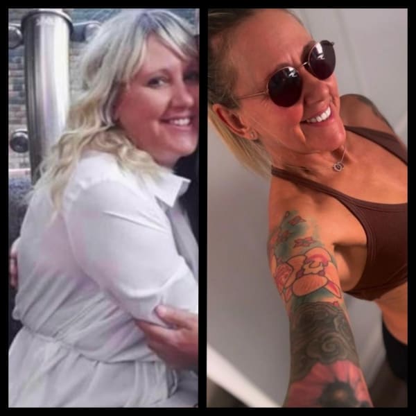 program transformation testimonial image from Tina, 56