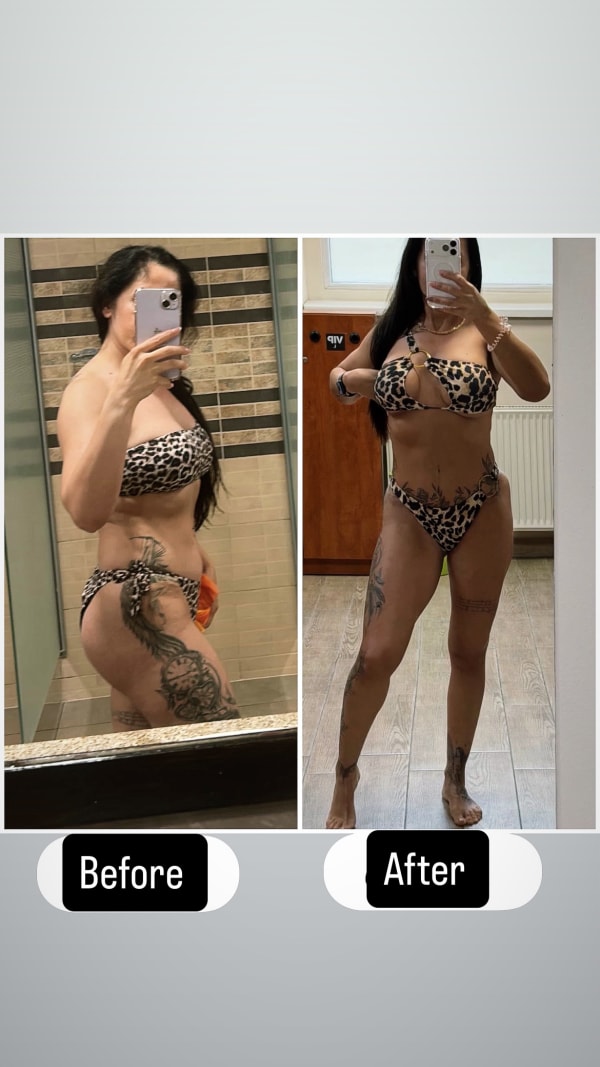program transformation testimonial image from Before and After