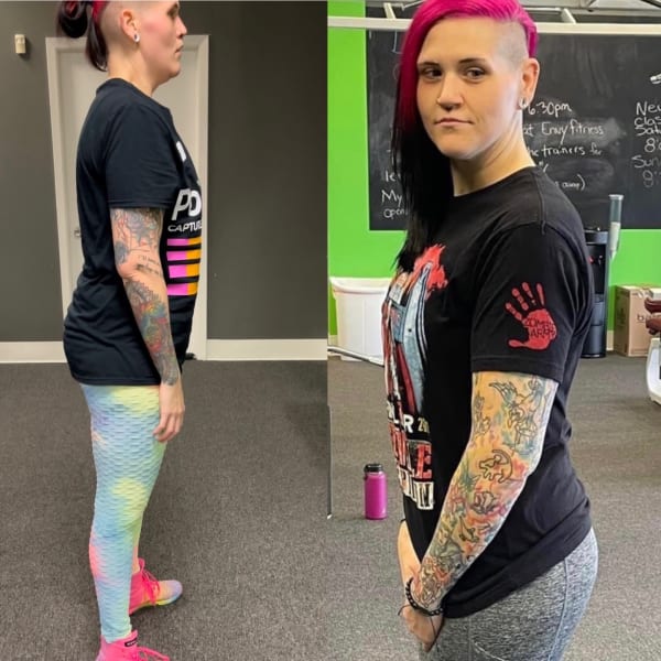 program transformation testimonial image from Candice