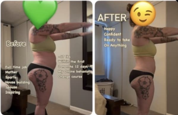 program transformation testimonial image from Teaghan