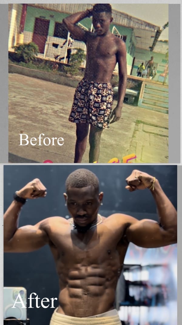 program transformation testimonial image from My two years transformation