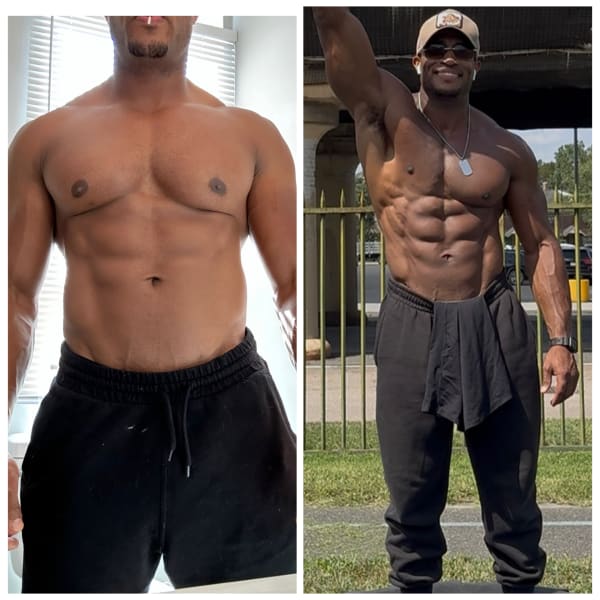 program transformation testimonial image from Coach Ferron