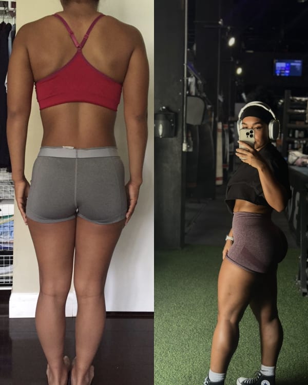 program transformation testimonial image from My transformation ✨