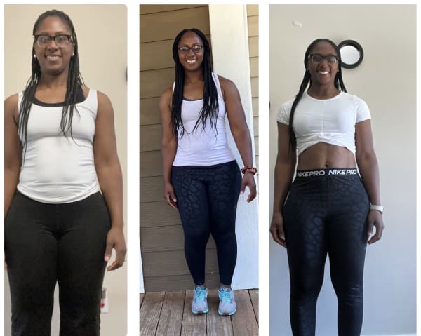 program transformation testimonial image from Tisha's Confidence Boost