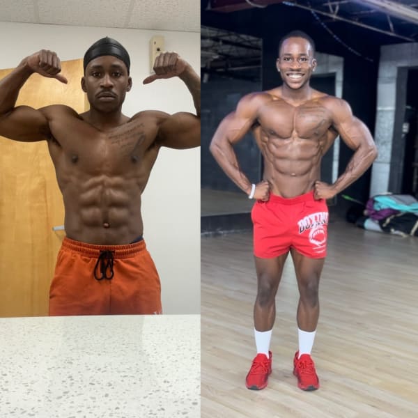 program transformation testimonial image from Build Your Body