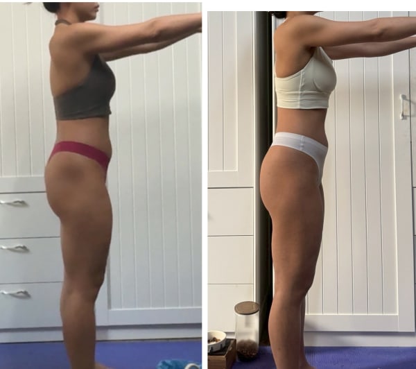 program transformation testimonial image from 沒有節食，沒有過度有氧！no hard diet ! no extra cardio