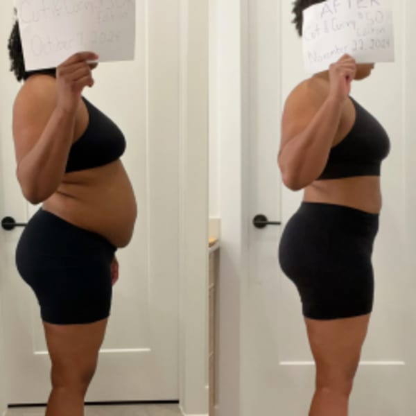 program transformation testimonial image from Candice