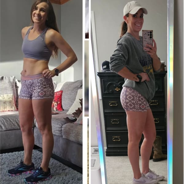 program transformation testimonial image from Aubreah's Glute Growth