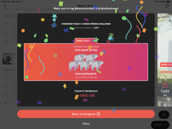 Hannah's review of Kassi's membership