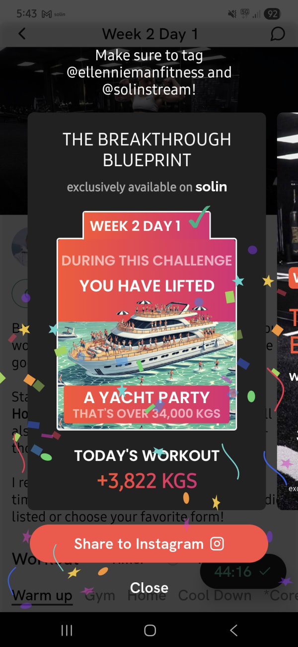 Alison's review of Ellen's membership