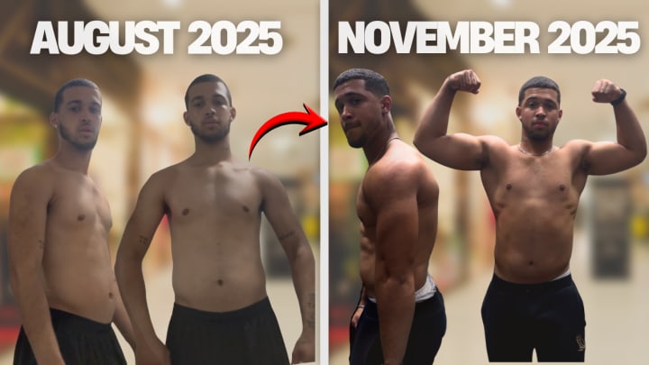 6-day workout split (bulk)