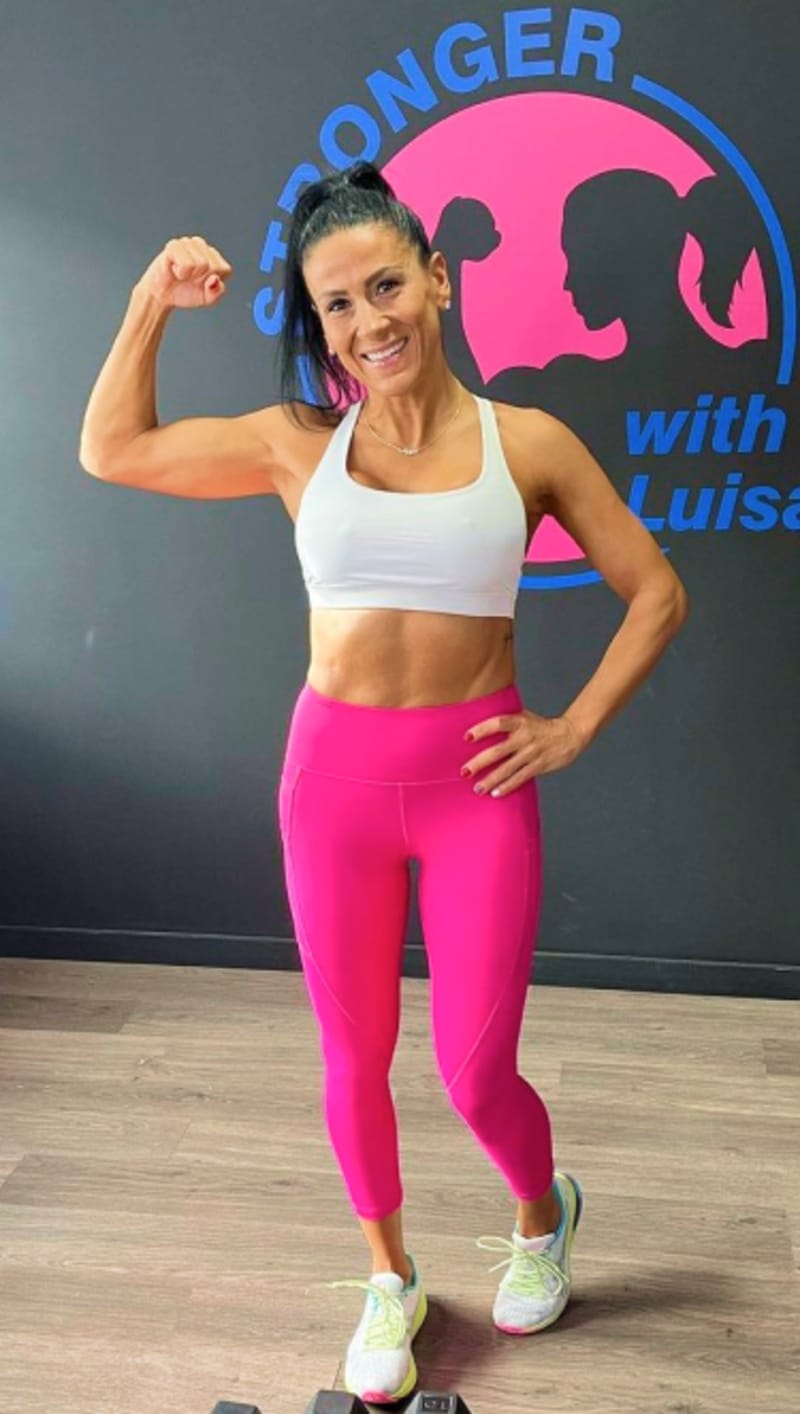 Stronger with Luisa membership landing page