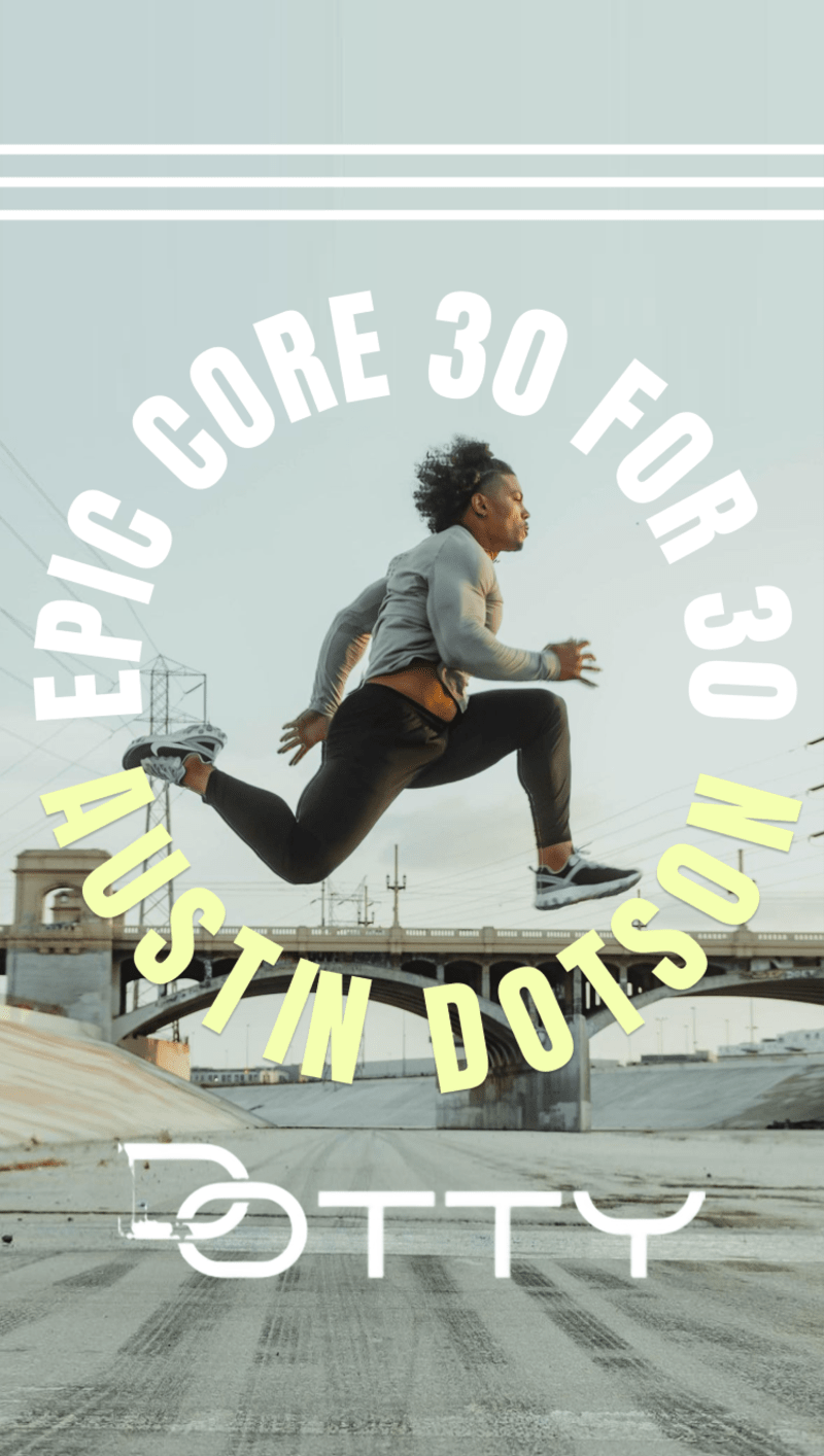 Austin Dotson membership landing page