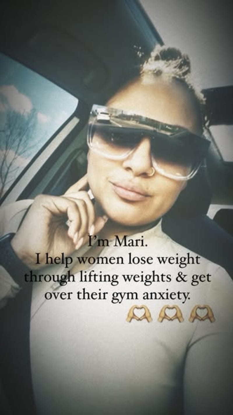 Mari J Fit membership landing page