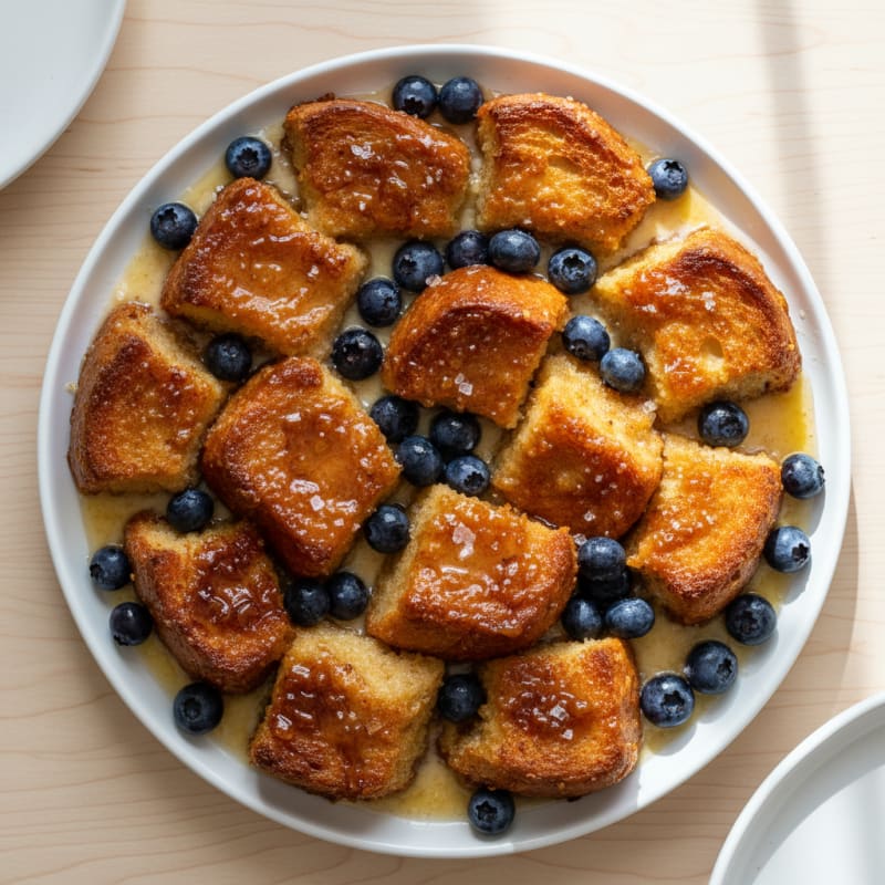 Golden Caramelized French Toast Bake