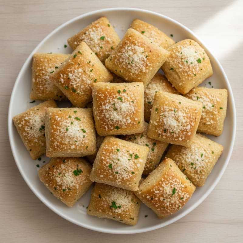 Garlic Parmesan Pretzel Bites