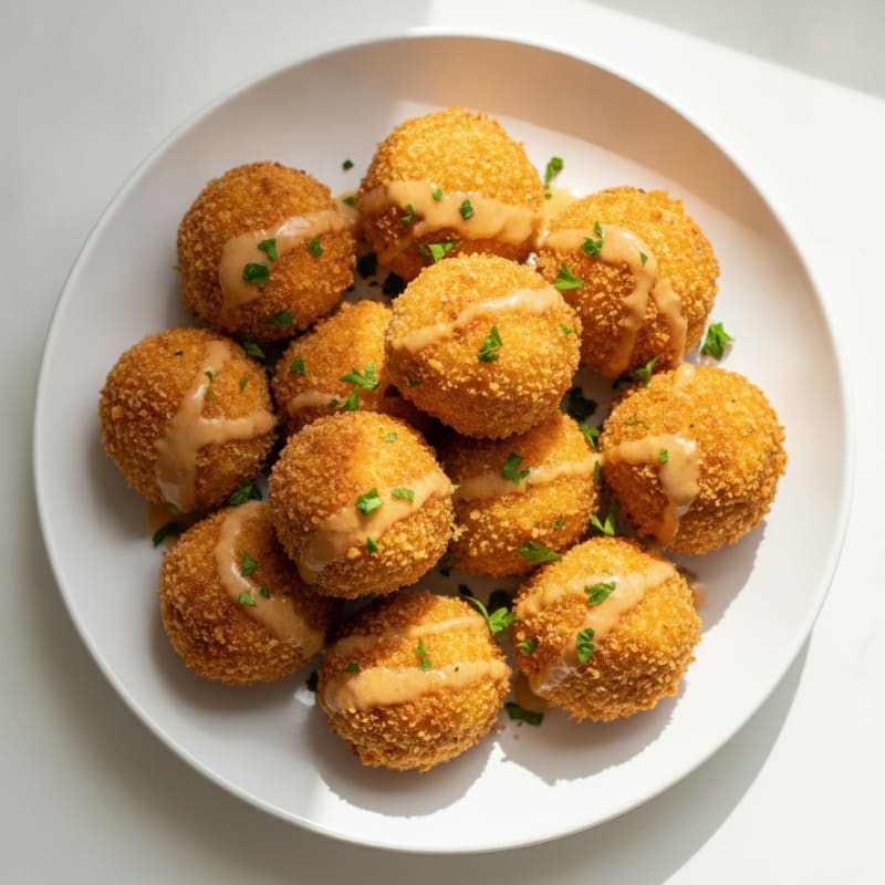 Deep-Fried Mac & Cheese Balls