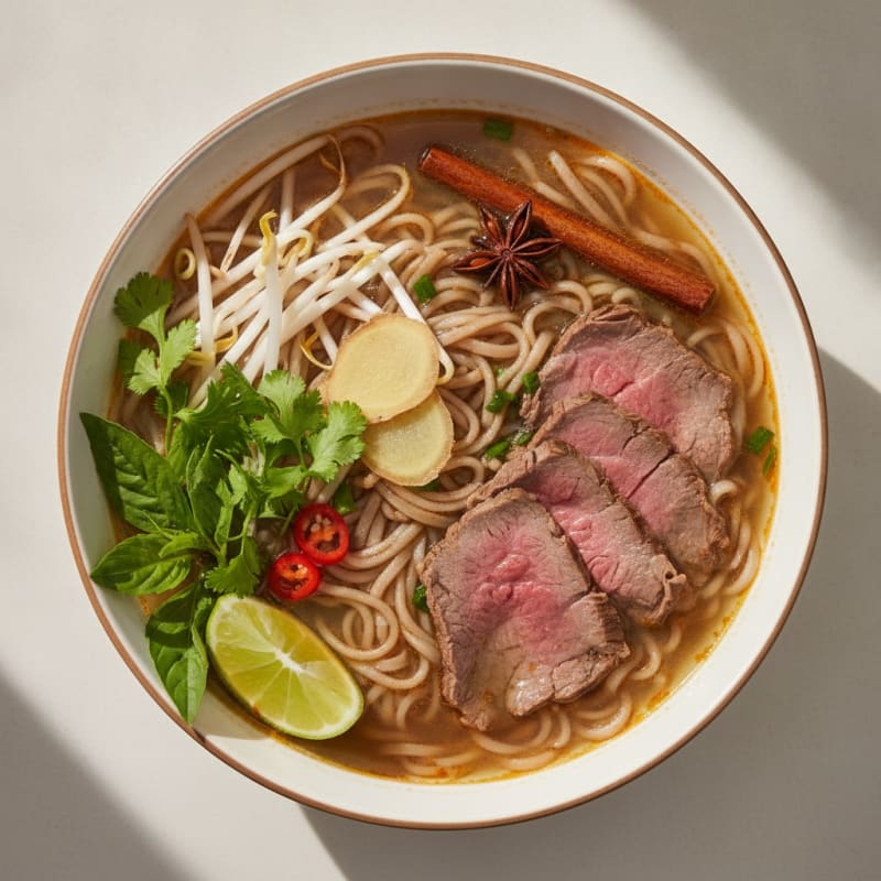Beef Pho Noodle Soup