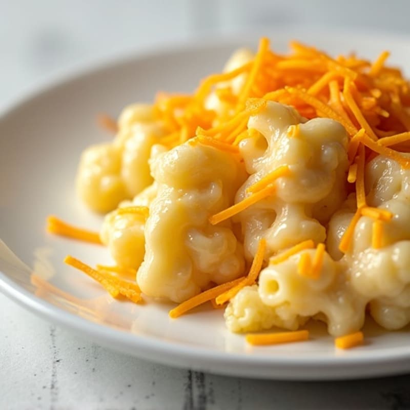 Protein-Packed Cauliflower Mac with Sharp Cheddar