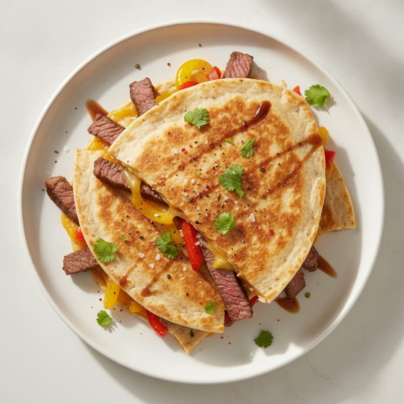 Pan-Seared Steak Quesadillas