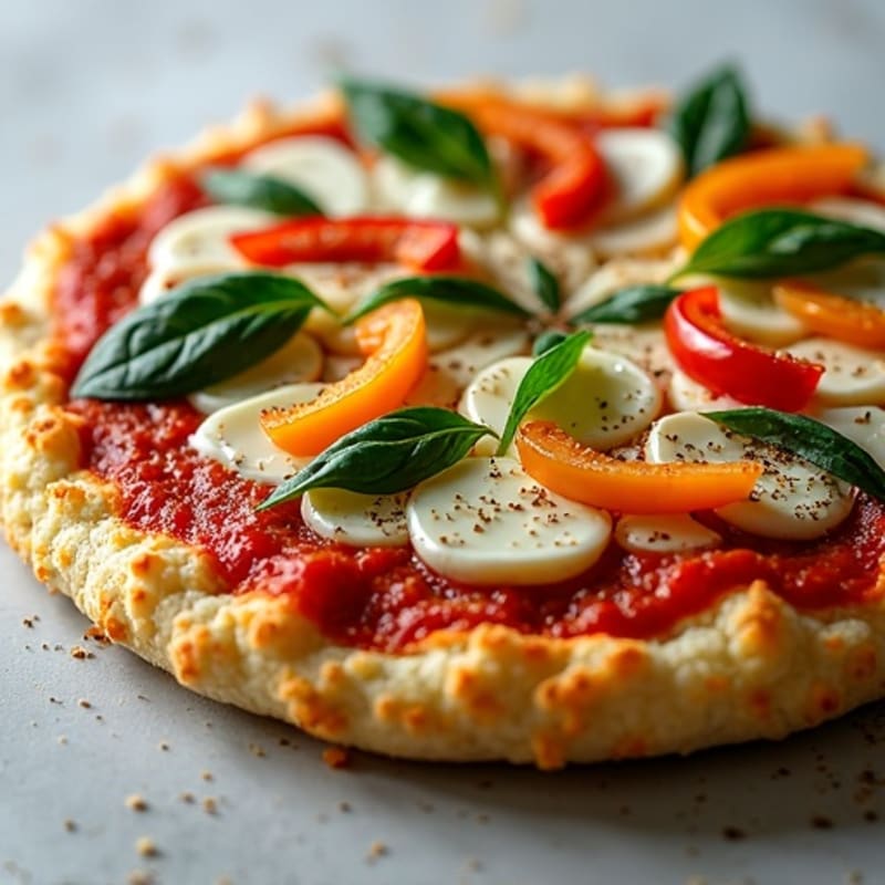 Loaded Veggie Cauliflower Crust Pizza