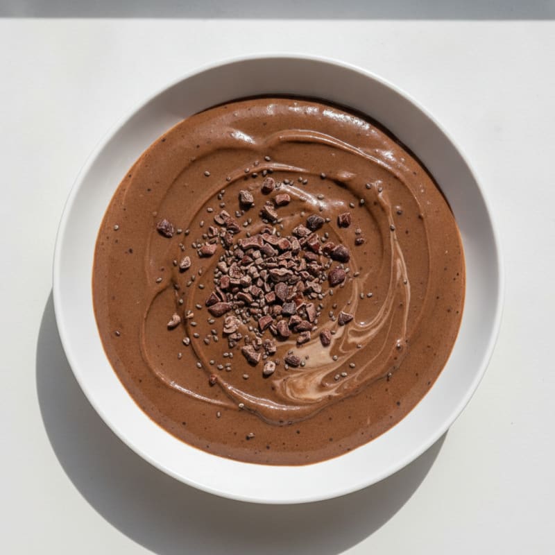 Silky Chocolate Protein Pudding