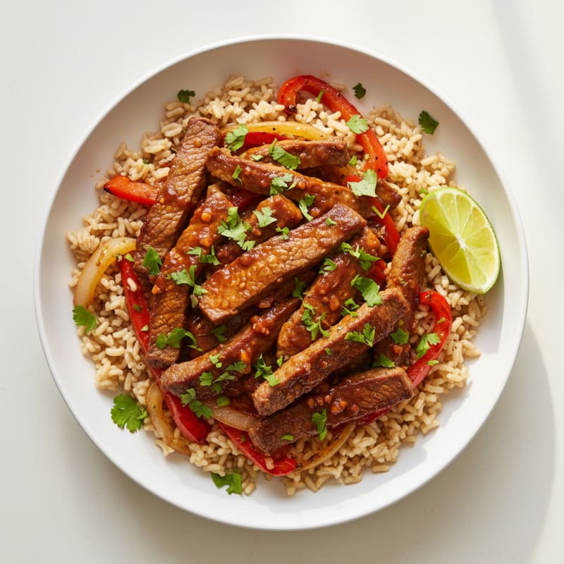 Smoky Chipotle Steak and Rice Bowl