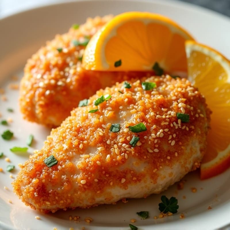 Crispy Air Fryer Orange Chicken