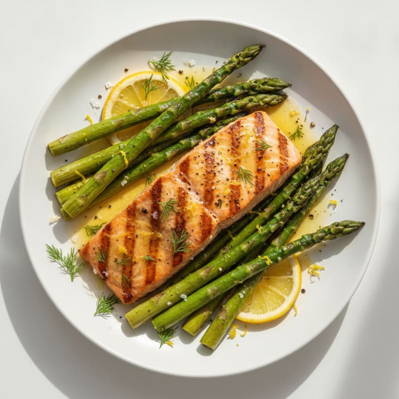 Lemon Herb Grilled Salmon