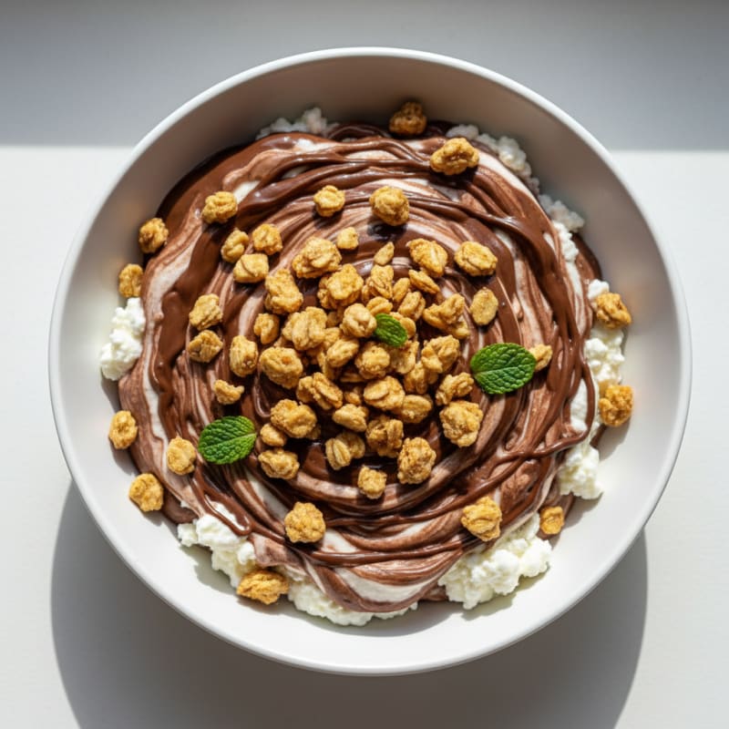 Protein Yogurt Cottage Cheese Swirl