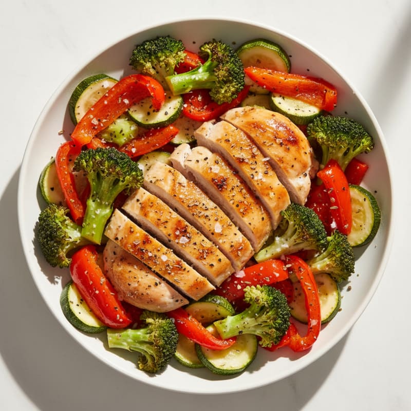 Sheet Pan Lemon Herb Chicken and Veggies
