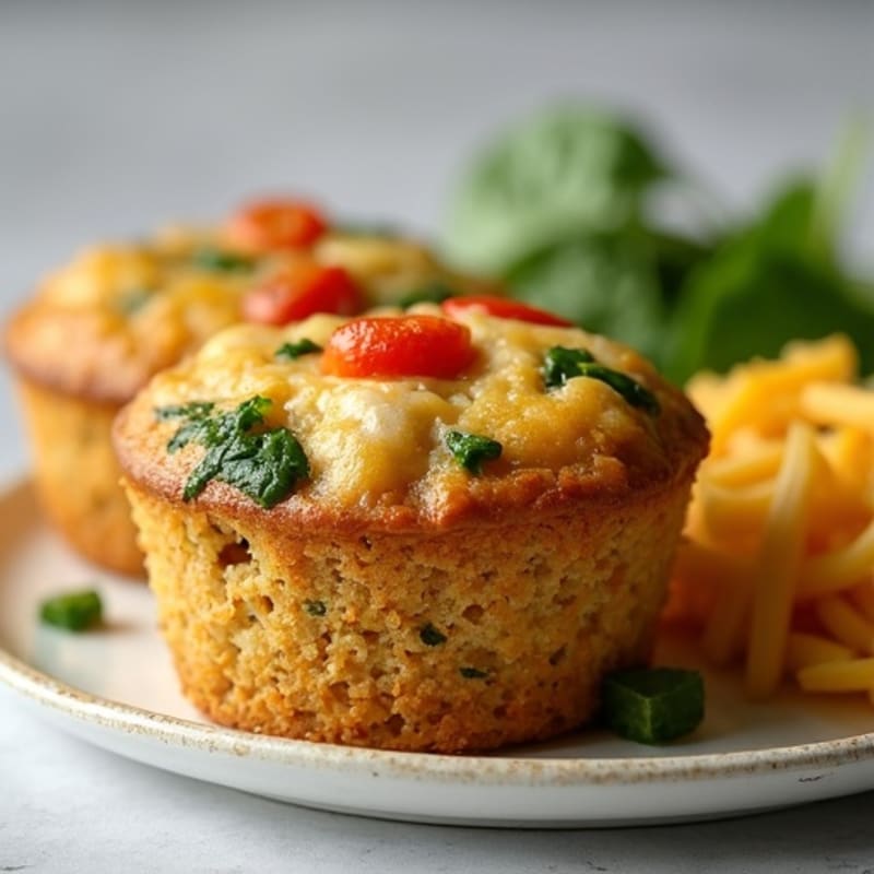 Protein-Packed Turkey and Veggie Muffins