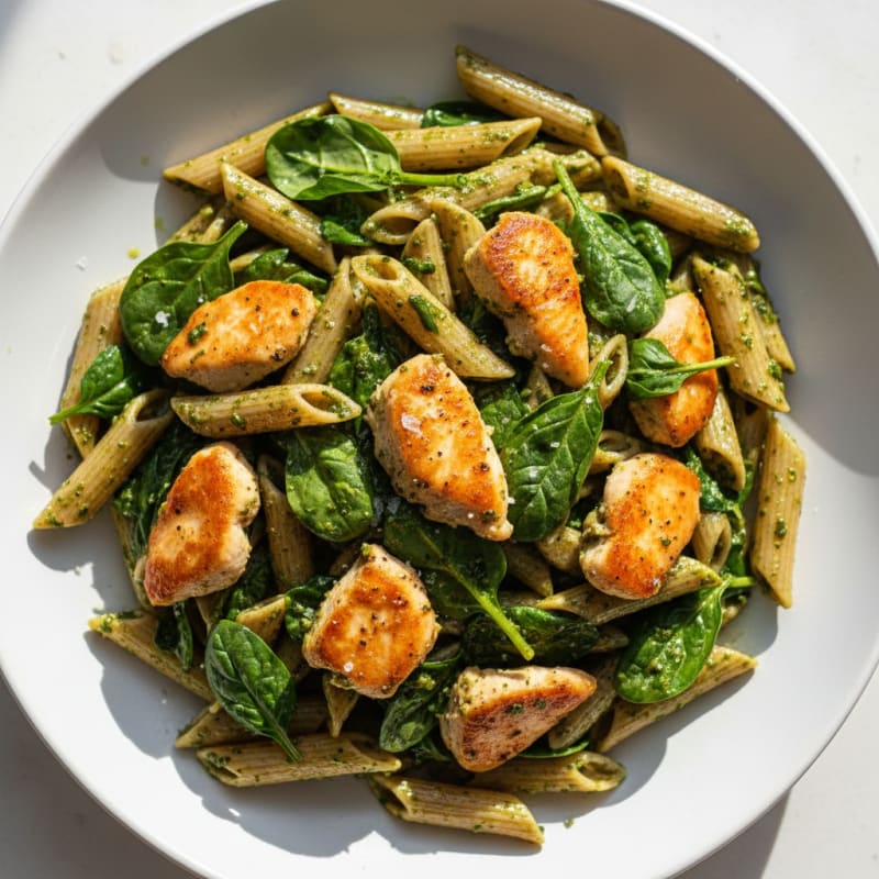 Creamy Pesto Chicken Pasta