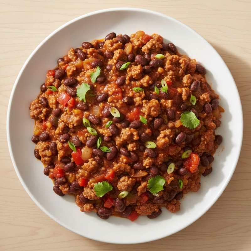 Smoky Chili Beef and Bean Skillet