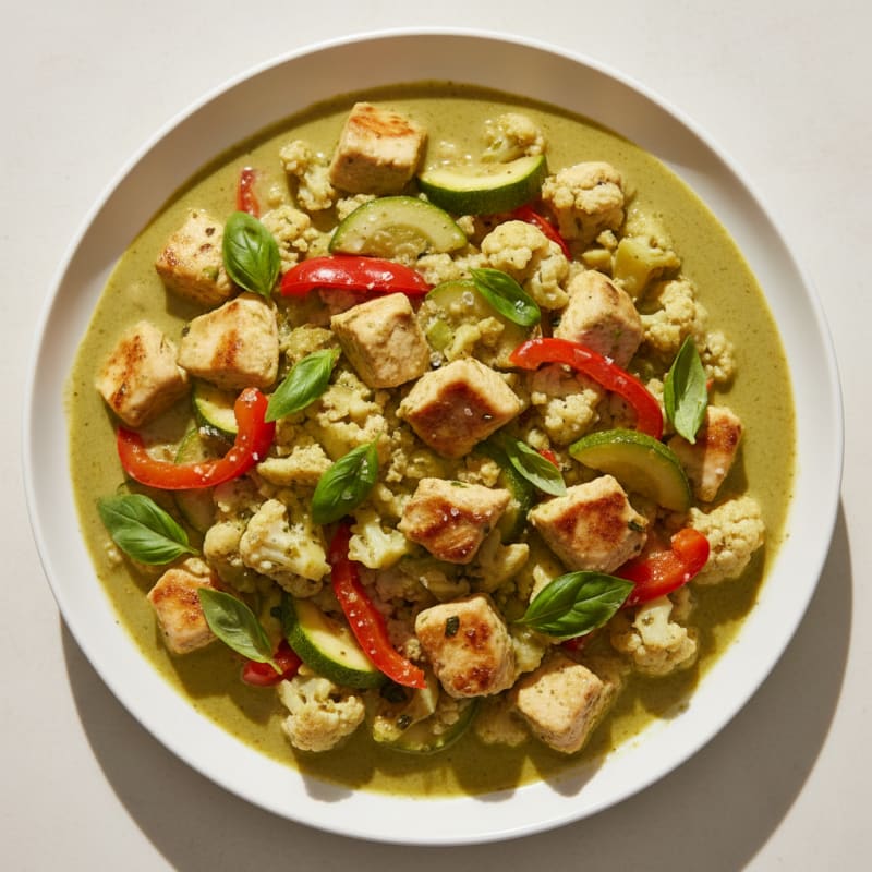 Creamy Thai Green Curry Chicken