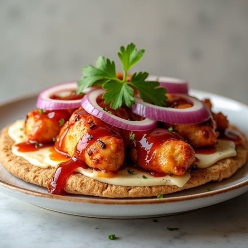 Smoky BBQ Chicken Flatbread