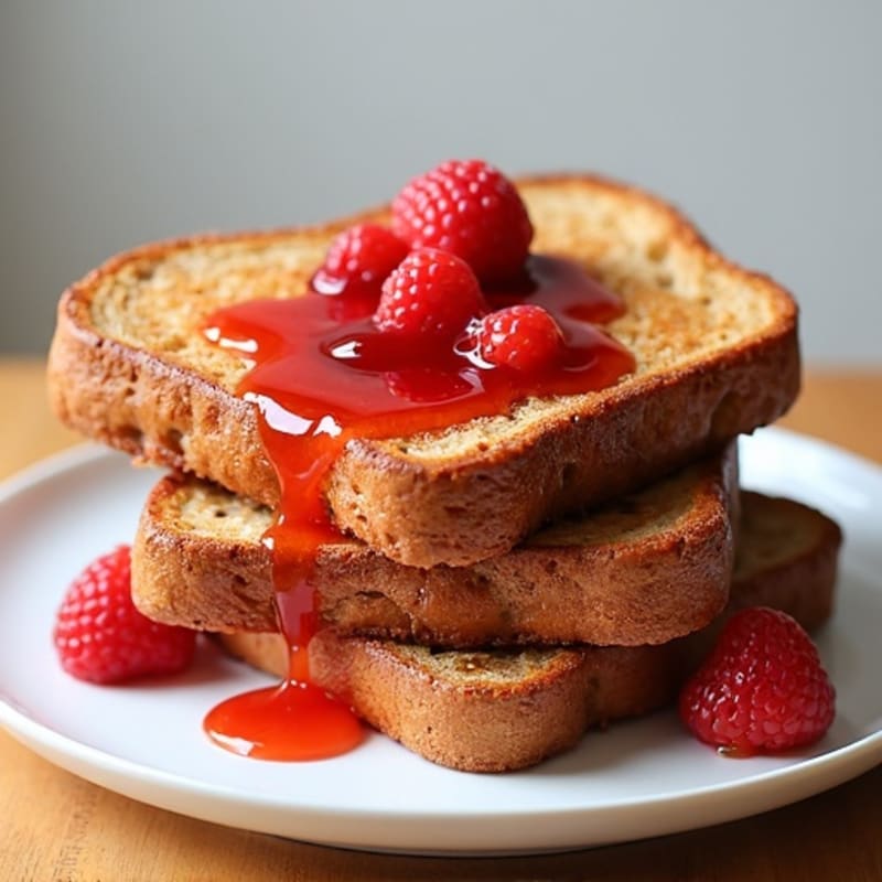 Crispy Almond-Crusted PB&J French Toast