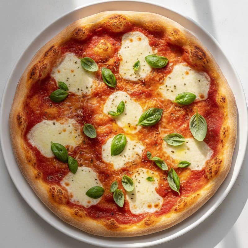 Classic Margherita Pizza with Fresh Basil