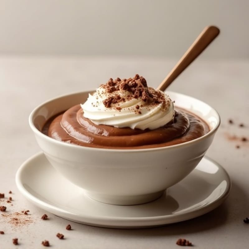 Cottage Cheese and Cocoa Protein Pudding