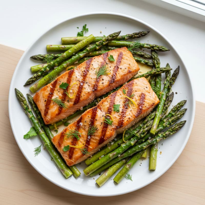 Lemon Herb Grilled Salmon