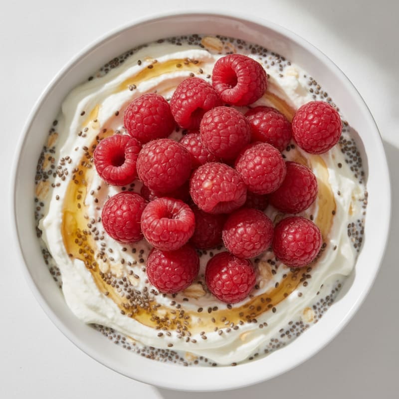 Protein Chia Pudding with Greek Yogurt
