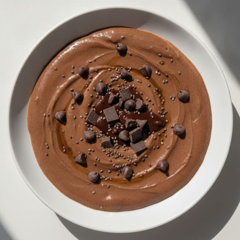 Greek Yogurt Chocolate Protein Pudding
