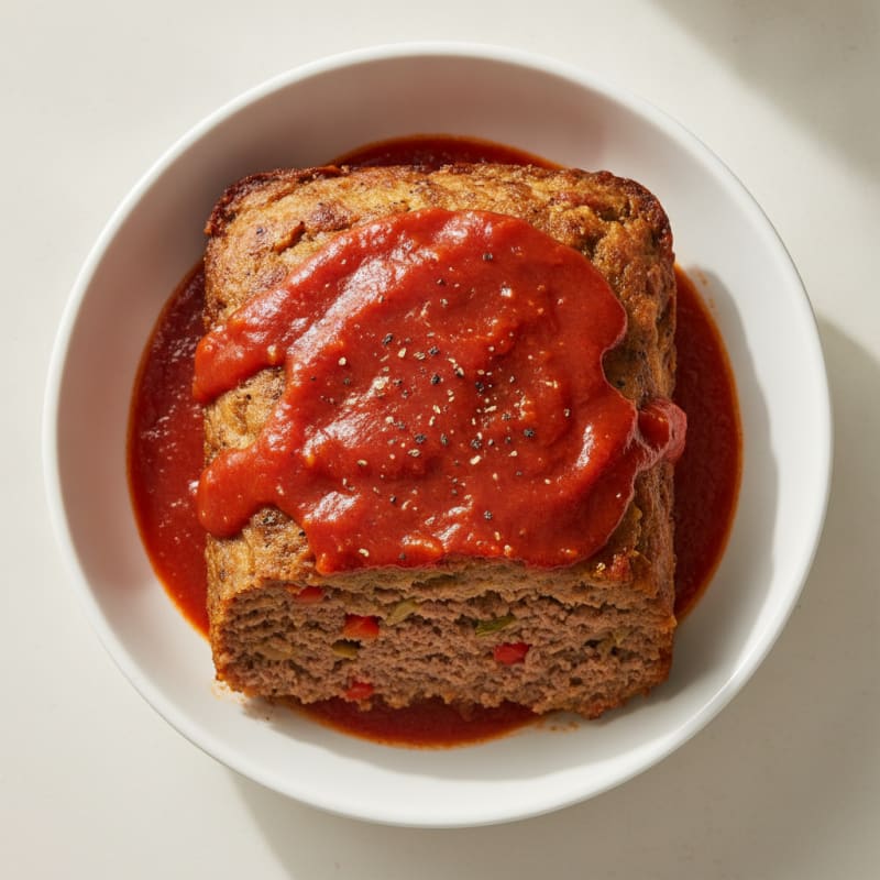 Classic Grass-Fed Meatloaf with Tomato Glaze