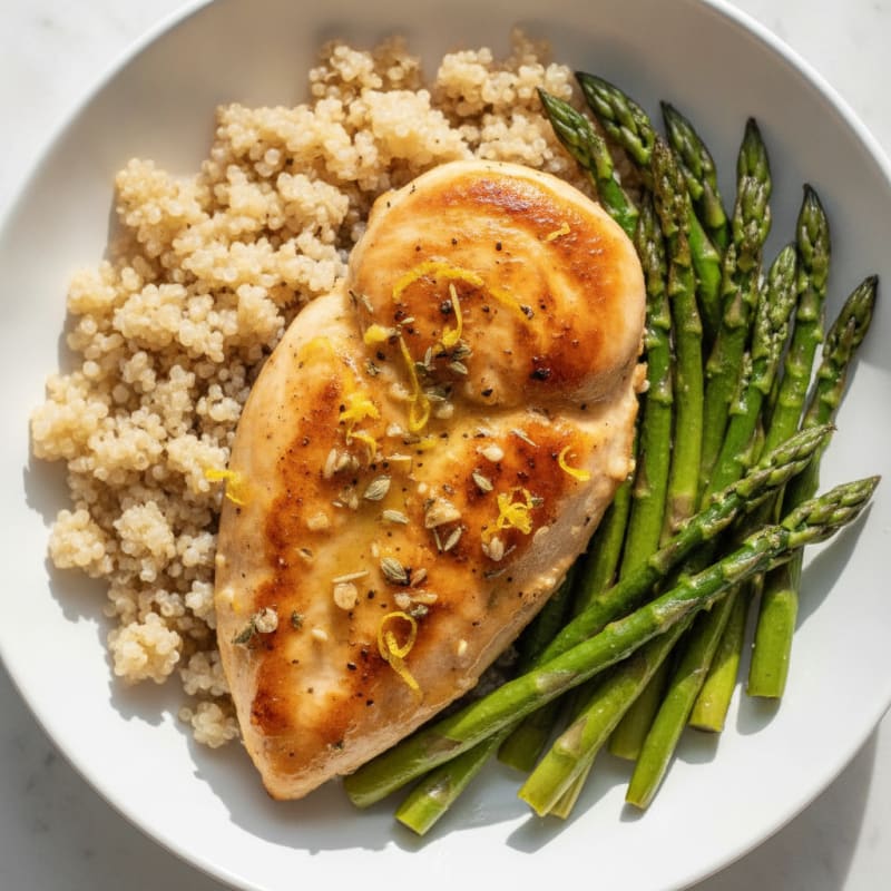 Pan-Seared Lemon Herb Chicken