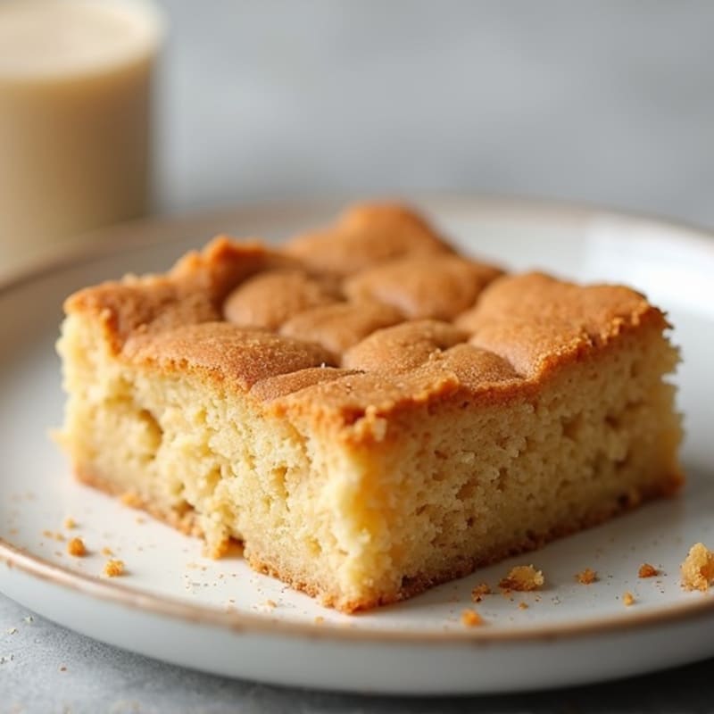 Protein-Packed Almond Butter Blondie Cake